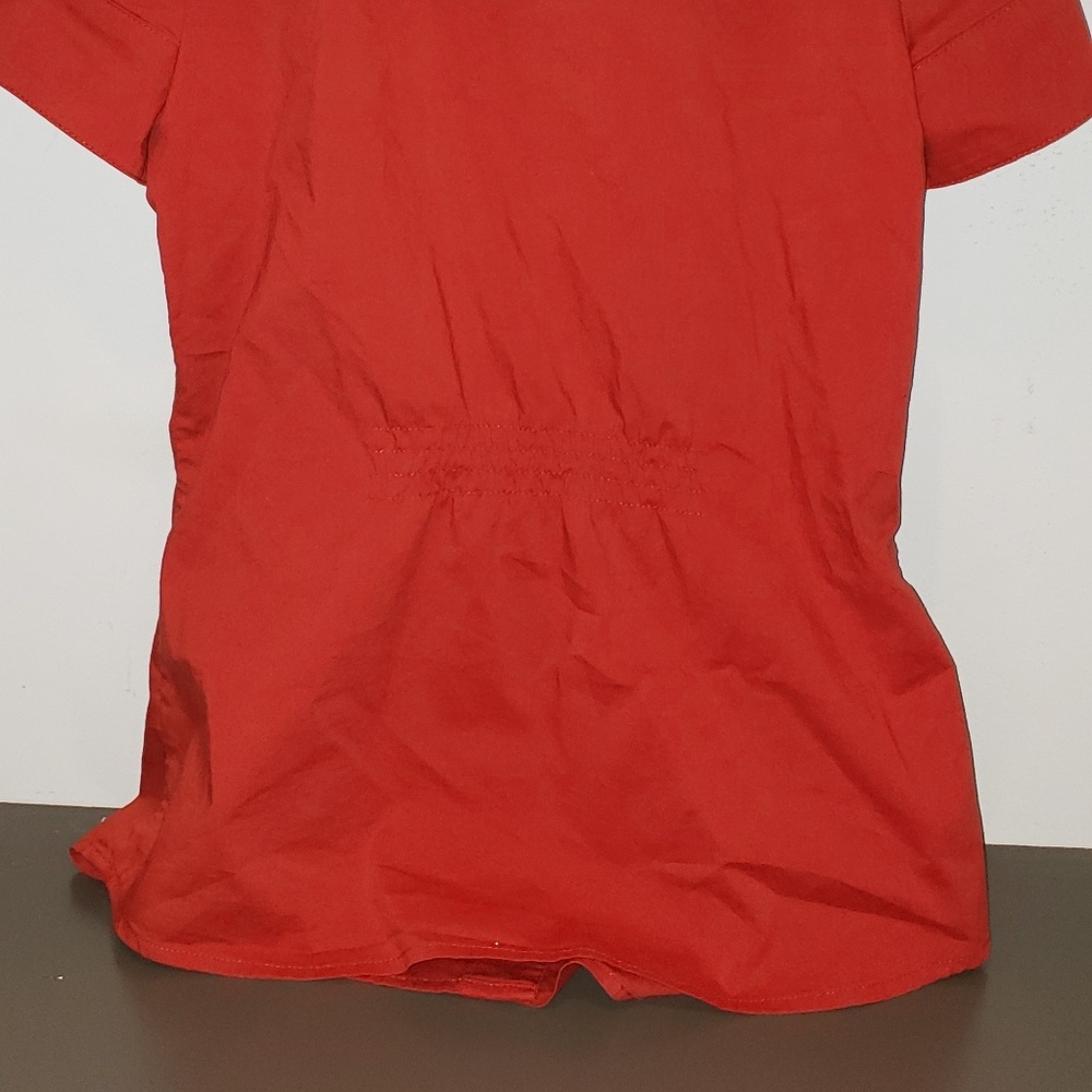 ❤The Limited Short Sleeve Ruffled Button-Down - Picture 5 of 7